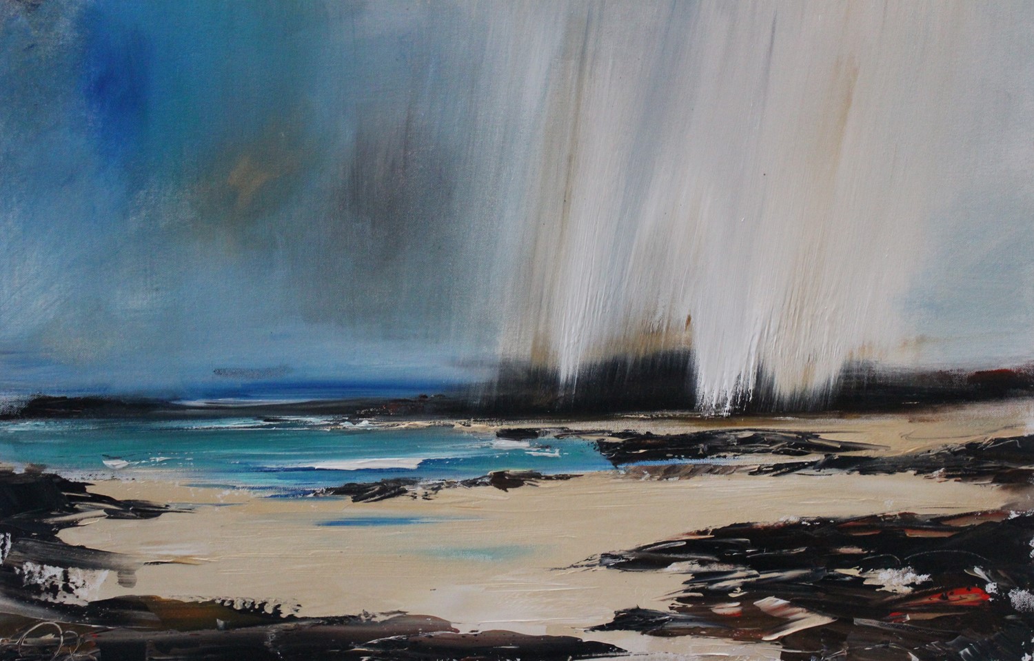 'Showers Approaching ' by artist Rosanne Barr